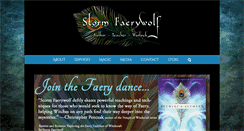 Desktop Screenshot of faerywolf.com